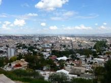 View of the city from up top