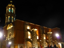 Siglo IV at night