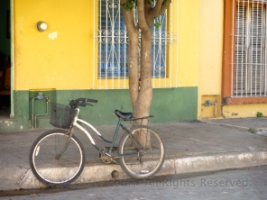 Bike awaiting its rider