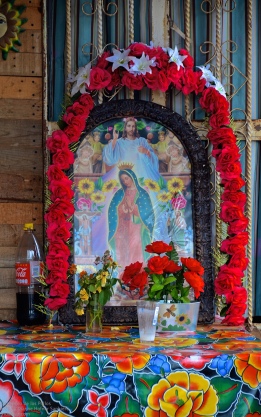 The Virgin of Guadalupe at one home
