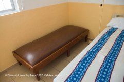 Cot for visitors in each room